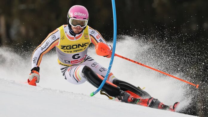 FIS Alpine Skiing World Cup: Men's Giant Slalom Run 2 - Hajfell