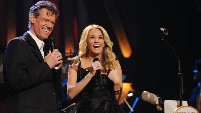 Carrie Underwood honors Randy Travis at the Opry 100: A Live Celebration