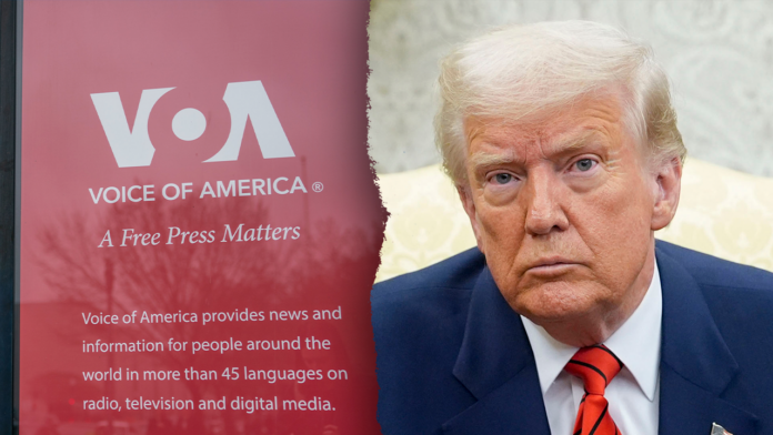 Trump orders the dismantling of government-funded, 'propaganda'-peddling media outlet VOA