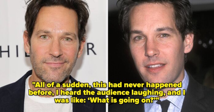 Paul Rudd On NSFW Theater Wardrobe Malfunction