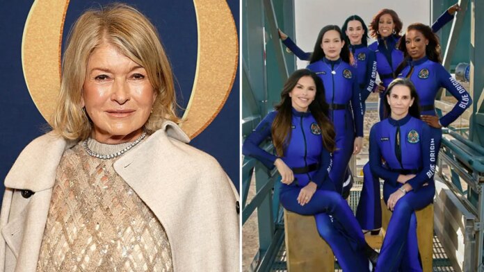 Martha Stewart joins stars mocking Katy Perry's Blue Origin spaceflight