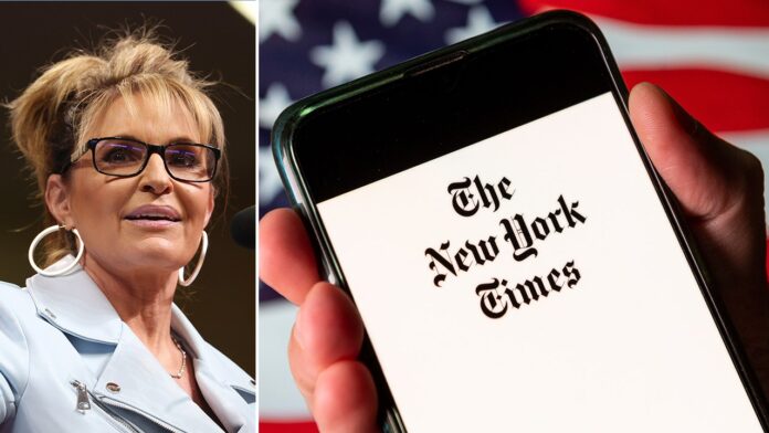 NYT not liable in Palin defamation lawsuit, jury rules