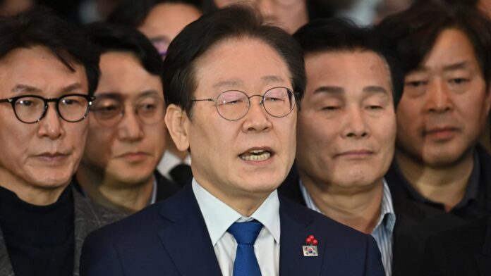 South Korea frontrunner Lee suggests extending US tariff talks