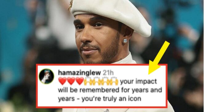Lewis Hamilton Bought His Own 2025 Met Gala Table