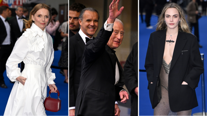 King Charles III joins the stars out in London for David Attenborough's new documentary premiere
