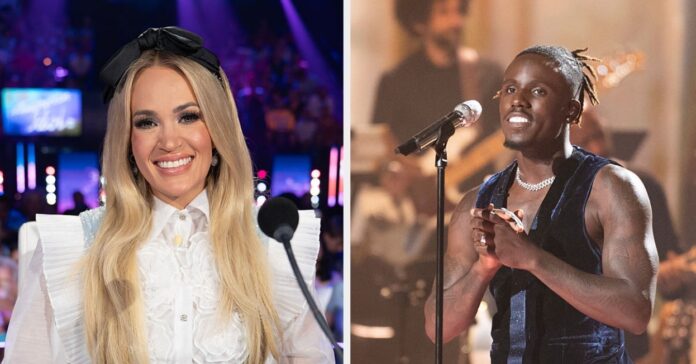 Here's Why Carrie Underwood Is Getting Backlash For Her Reaction To The New "American Idol" Winner