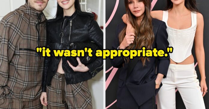There's A New Report On The Origins Of The Alleged Feud Between Brooklyn And Nicola Peltz Beckham And The Beckham Family