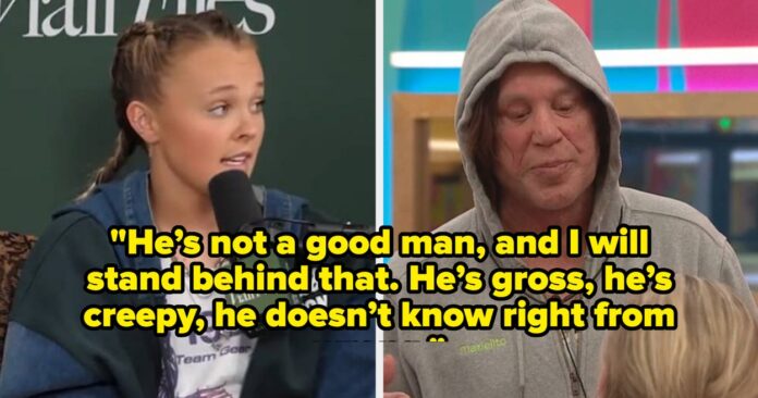 Big Brother's Unaired Mickey Rourke, JoJo Siwa Exchange
