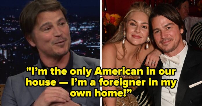 Josh Hartnett Is Teased By His English Daughters