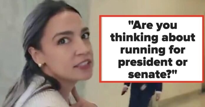 AOC Asked About Running For President
