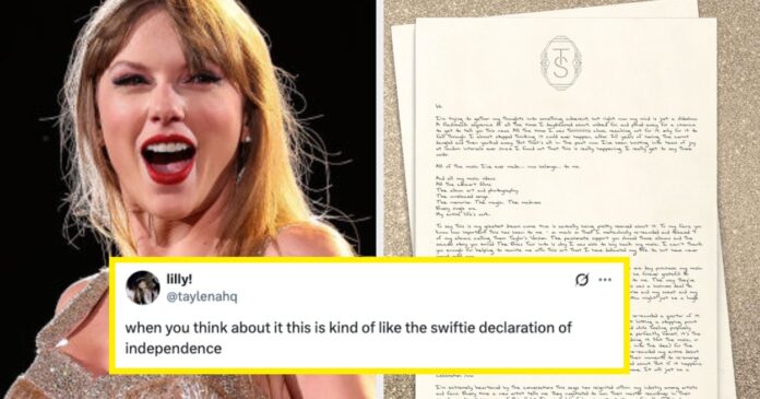 Taylor Swift Owning Masters And Rep TV