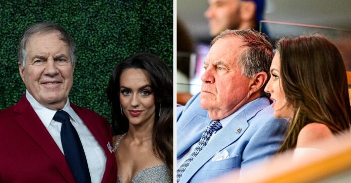 Bill Belichick Is Hypnotized By Jordon Hudson