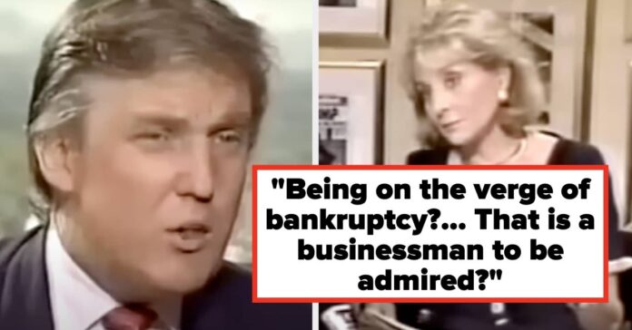 1990 Trump And Barbara Walters Interview