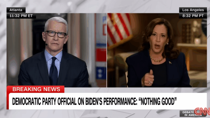 Harris called Anderson Cooper a 'motherf-----' after CNN interview, book claims