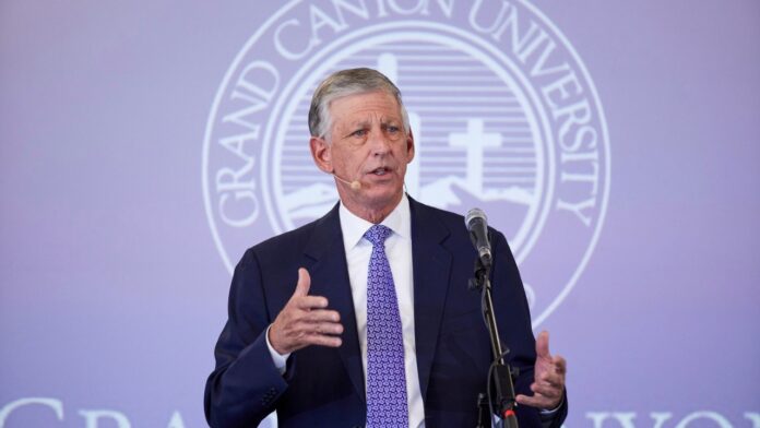 Education Department rescinds record $37.7 million fine against Grand Canyon University