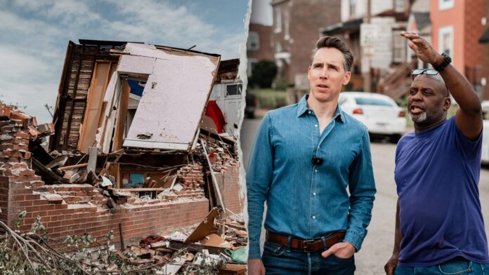 Hawley says government needs to play 'big role' after Missouri tornado damage