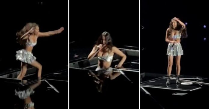 Celebrities falling on-stage: All the times stars have taken a tumble on-stage - and handled it like pros