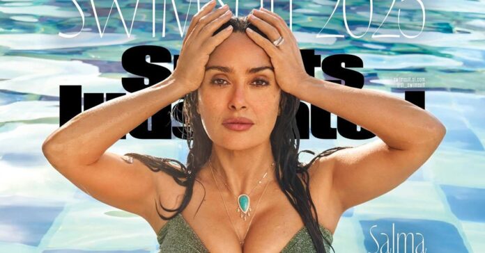 Salma Hayek makes Sports Illustrated debut in Swimsuit cover story