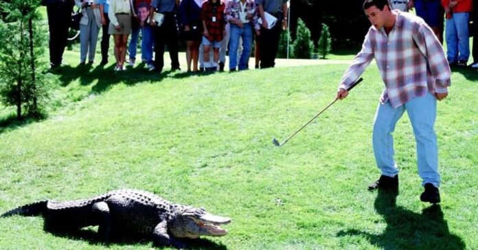 Adam Sandler's hilarious tribute to Happy Gilmore alligator Morris after his death
