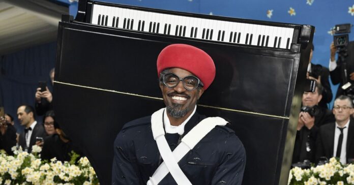 Andre 3000 wore a piano to the Met Gala and dropped a matching album