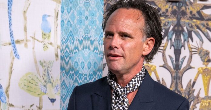 The White Lotus' Walton Goggins ends interview after questions about Aimee Lou Wood feud rumours