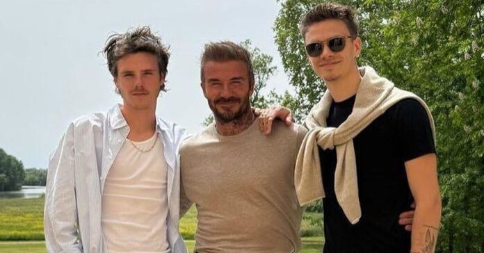 David Beckham celebrates 50th birthday alongside friends and family including Romeo, Cruz, Harper and Victoria Beckham
