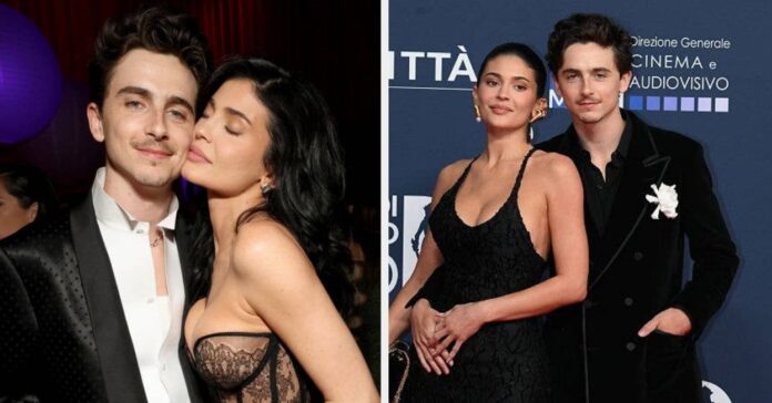 Kylie Jenner Was Always In A Black Dress During Awards Season With Timothée Chalamet, And Here's Why