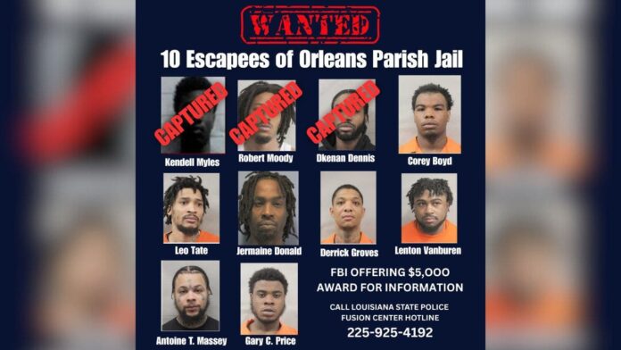 Louisiana governor: Those aiding and abetting escaped inmates will go to jail