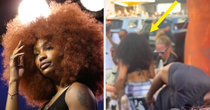 SZA Hit In Face With Bracelet During Meet And Greet
