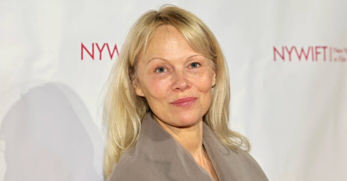 Pamela Anderson Debuts Baby Bangs At The 2025 Met Gala