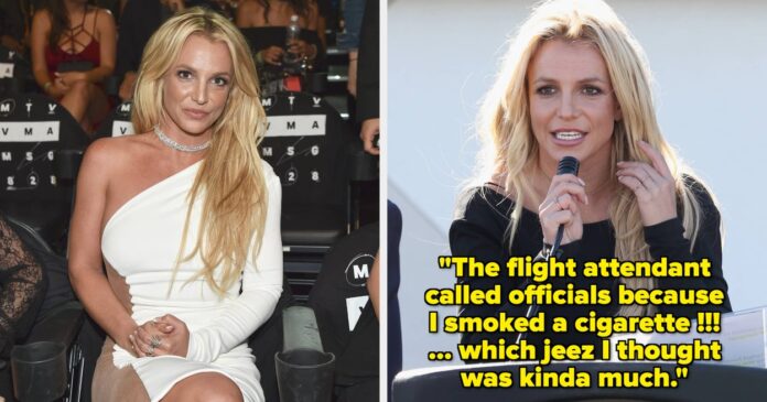 Britney Spears Comments On Plane Incident