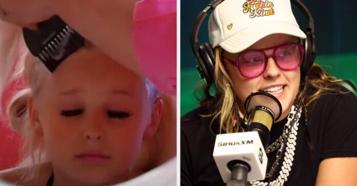 JoJo Siwa Reacts To Mom Bleaching Hair