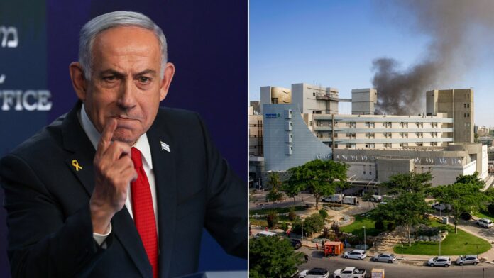 Netanyahu says Israel 'will exact the full price' after Iran strikes hospital