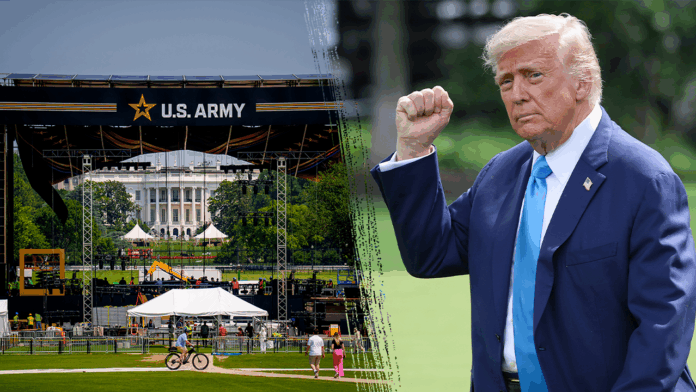 Trump's military parade for Army's 250th anniversary to face protests, storms