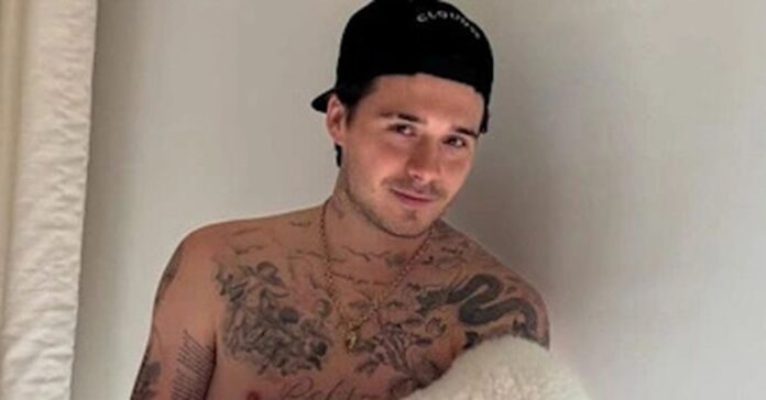 Brooklyn Beckham quietly covers up tattoo tribute to his mum adding fuel to reported Beckham family feud