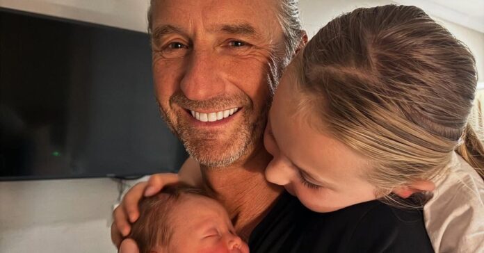 Billionaire pub baron Justin Hemmes welcomes first child with model Madeline Holtznagel - and reveal his unusual name