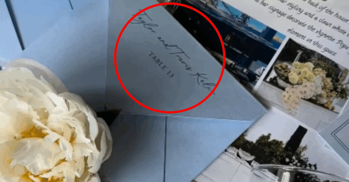 Taylor Swift, Travis Kelce marriage rumours sparked by one detail: the names written on a wedding card
