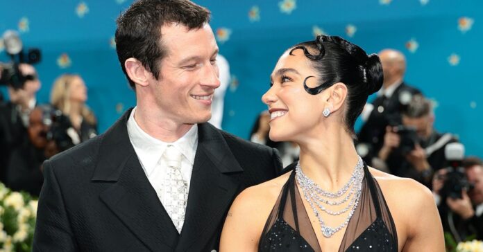 Singer Dua Lipa confirms she's engaged to Fantastic Beasts actor Callum Turner