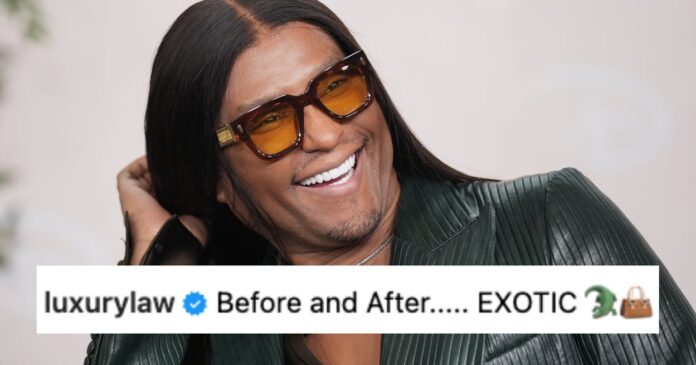 Law Roach's Before/After Photos Of His Birkin Bag