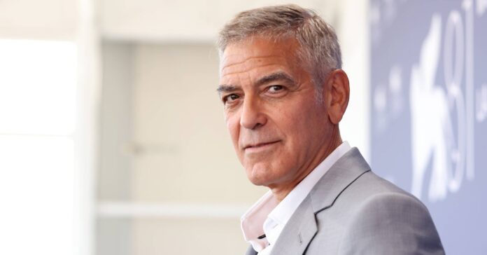George Clooney Knows His New Hair Makes Him Look Like Everyone's One Uncle Who's Going Through Some Stuff